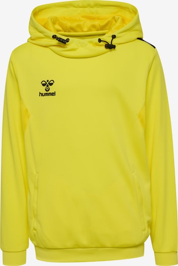 Hummel Sports sweatshirt 'Authentic' in 104 in Yellow / Black, Item view