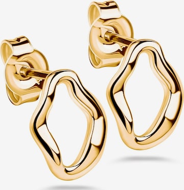 Kamiko Oorbellen 'CHLOE' in Goud: voorkant