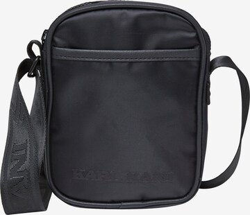Karl Kani Crossbody Bag 'Retro' in Black: front