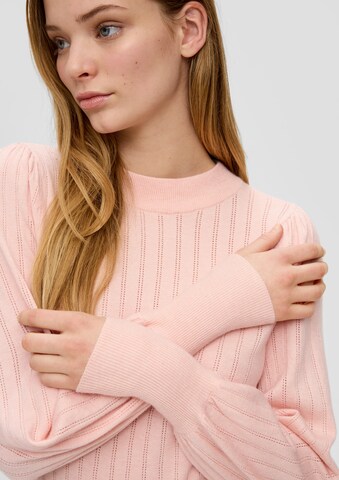 QS Pullover in Pink