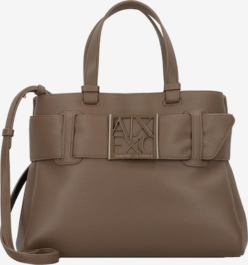 Borsa a mano di ARMANI EXCHANGE in marrone: frontale