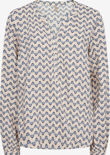 Soyaconcept Blouse 'DORELLA' in de kleur Beige / Smoky blue / Zwart, Productweergave