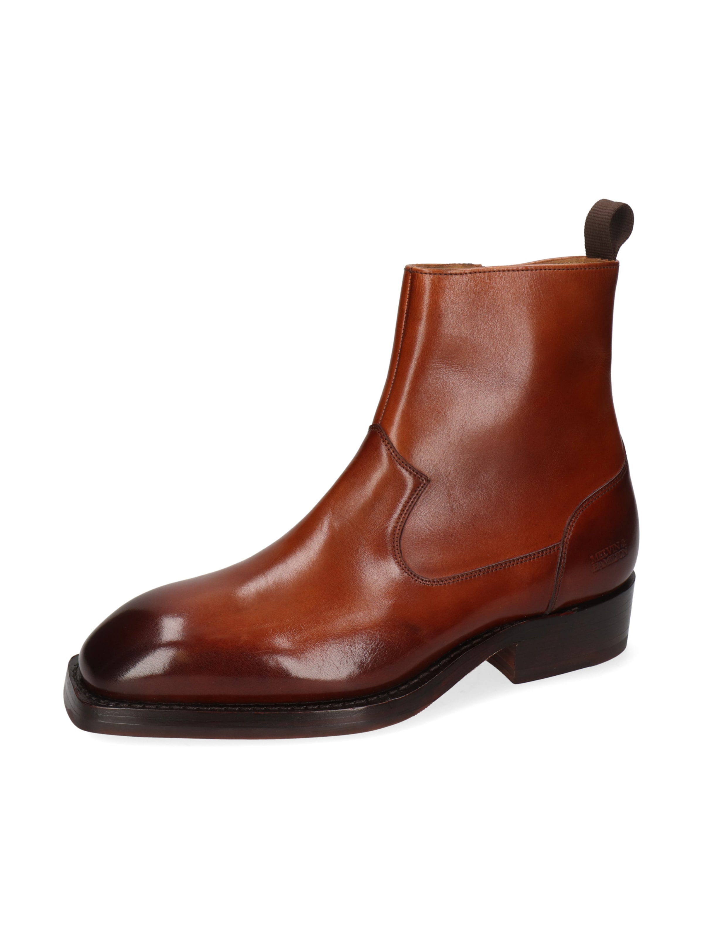 MELVIN & HAMILTON Boots 'Wayne 2'‌‌‌ in Braun: Vorderseite