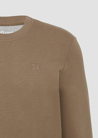 s.Oliver Sweatshirt in Brown