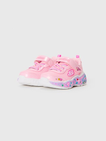 SKECHERS Sneakers 'Play Scene - Fun Squad' in Pink
