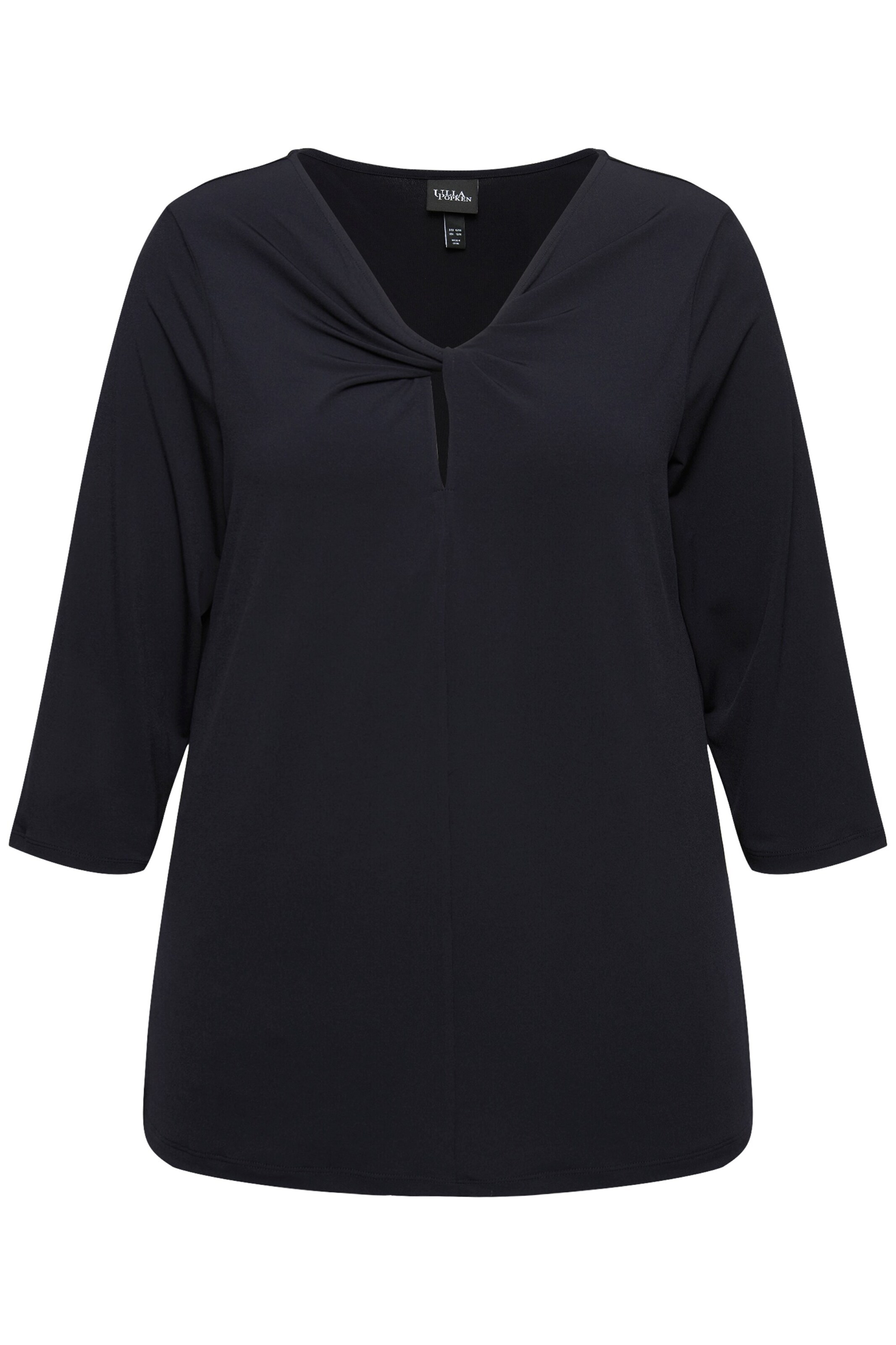 Ulla Popken Shirt in Blauw: voorkant