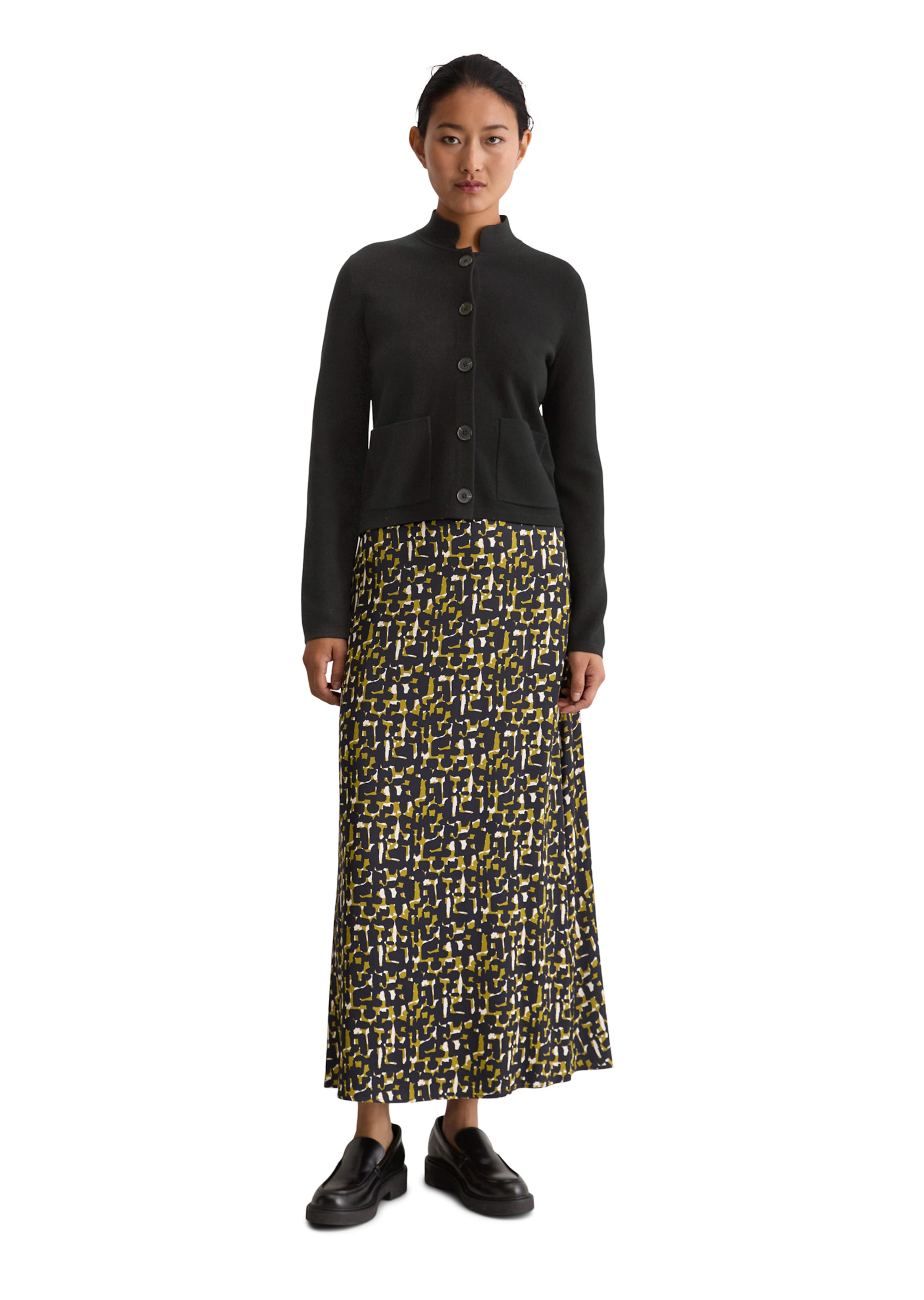 Marc O'Polo Strickjacke in Schwarz