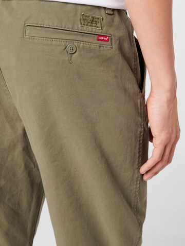 LEVI'S ® Tapered Chino Pants 'XX Chino EZ Taper II' in Green