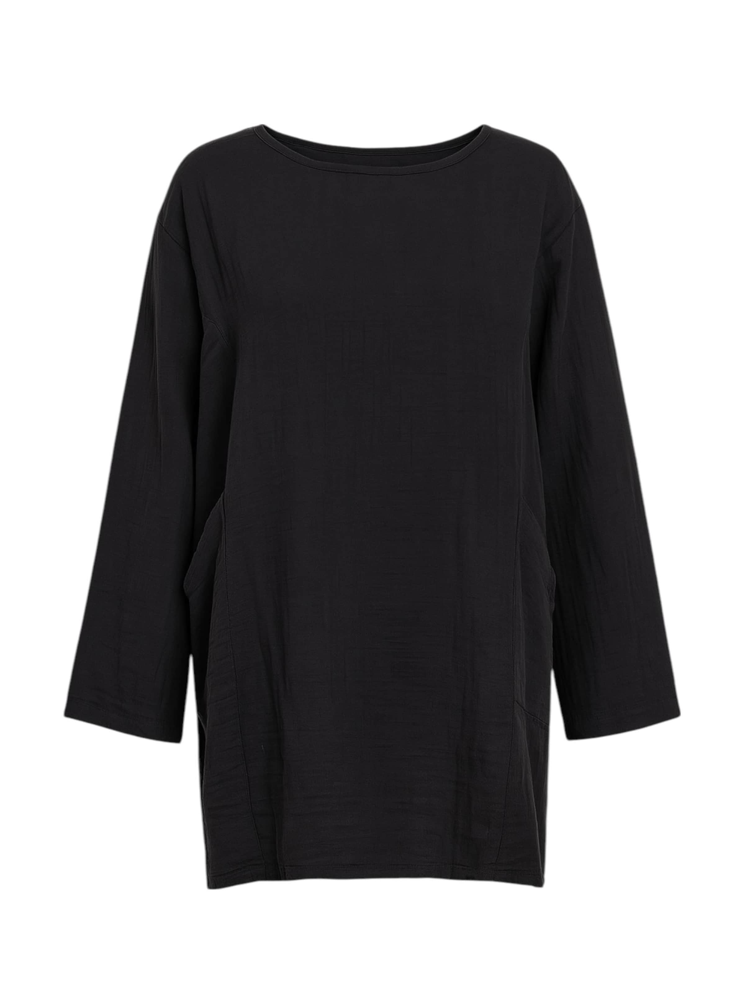 WENOR Bluse 'NISA'‌‌‌‌‌‌‌‌‌ in Schwarz: Vorderseite