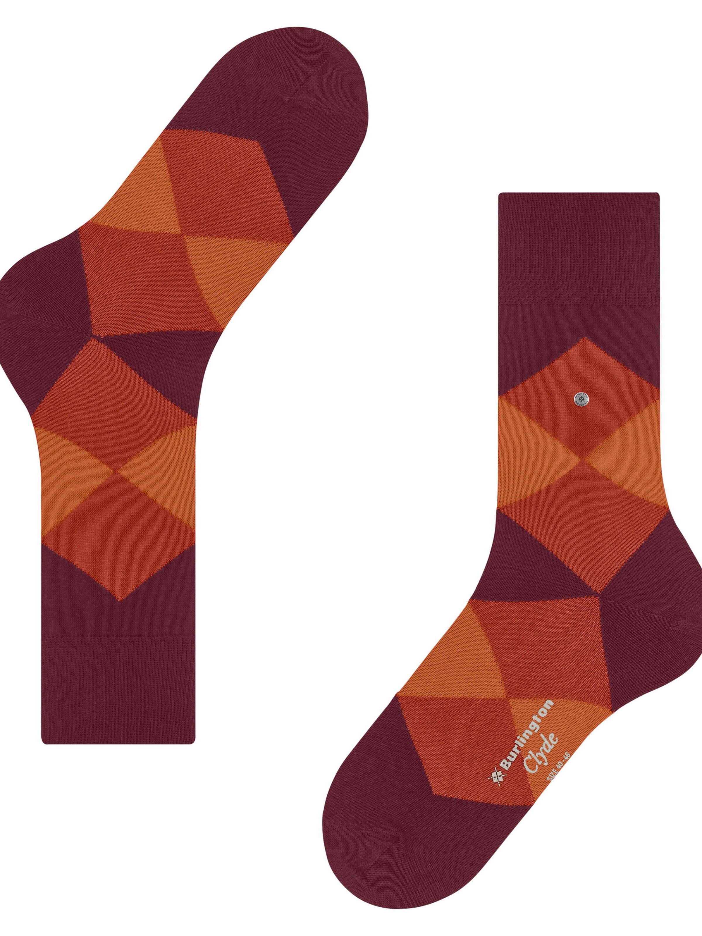 BURLINGTON Socken 'Clyde'‌‌‌‌‌ in Rot