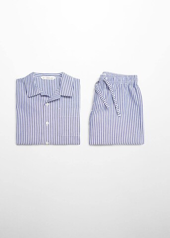MANGO KIDS Pajamas 'Morning' in Blue