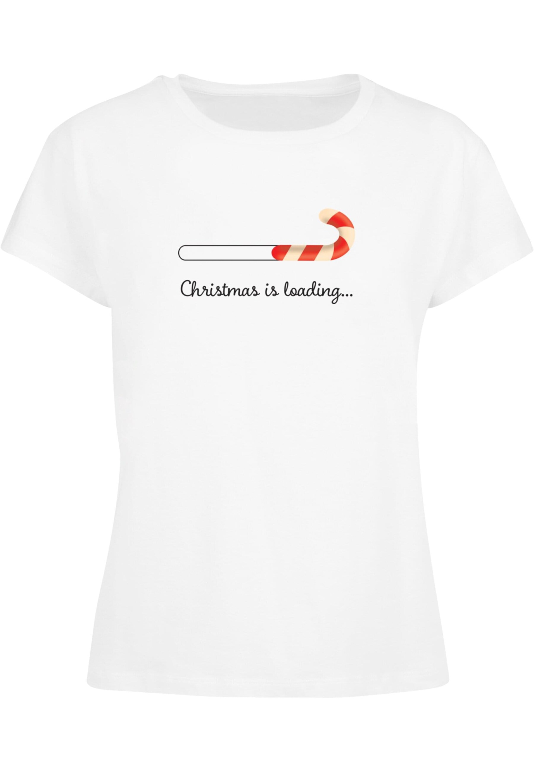 T-shirt 'Christmas Loading' Merchcode en blanc : devant