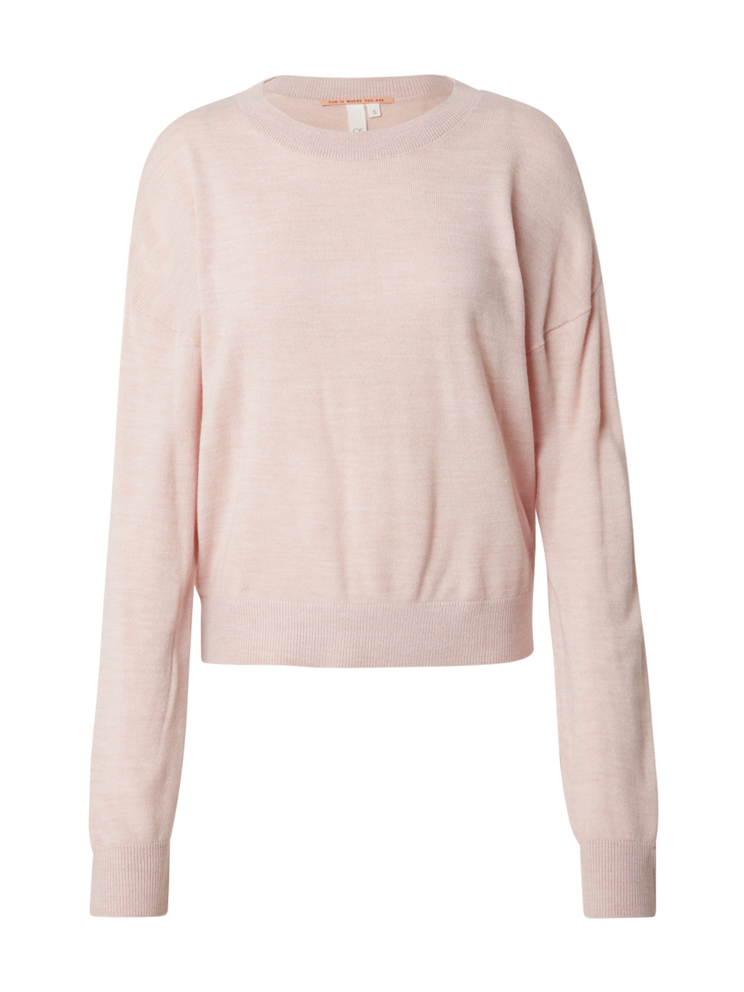 QS Pullover in Pink: Vorderseite