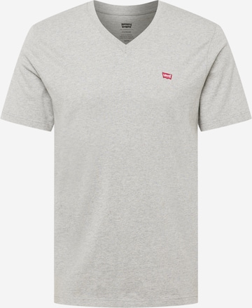 LEVI'S ® Тениска 'Original HM Vneck' в сиво: отпред