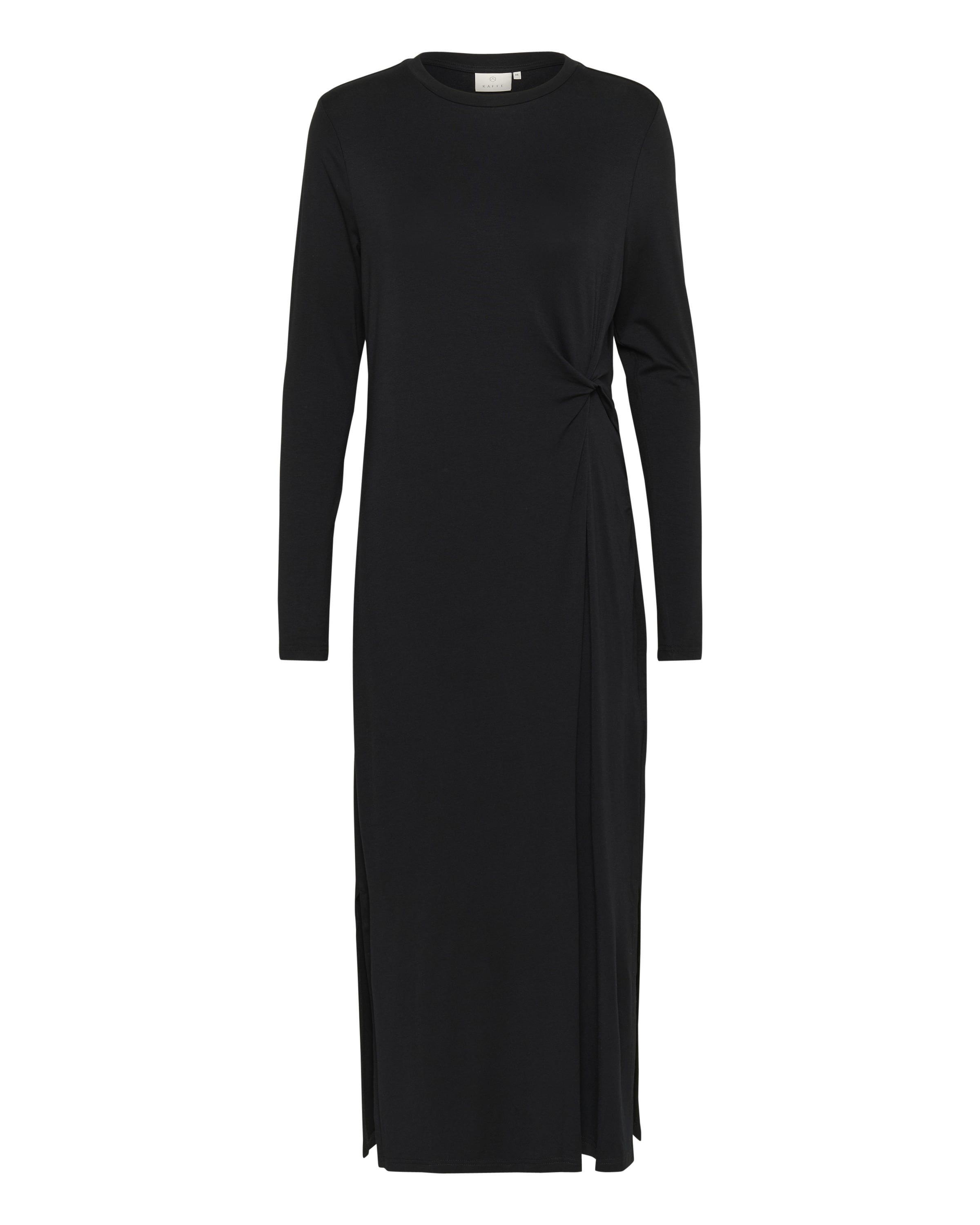 Kaffe Jurk 'Charlotte' in Zwart: voorkant