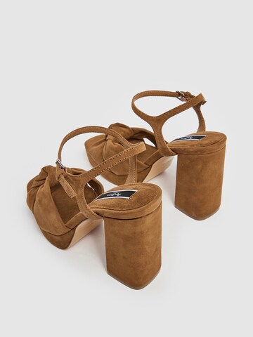 Pepe Jeans Sandals ' LENNY BOW ' in Brown