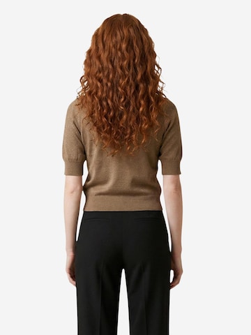 Pullover 'Onlane Ss Sequins V-Neck Cc Knt 15362964' di ONLY in beige