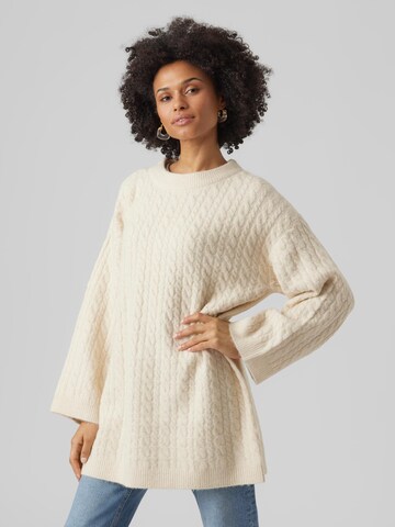 VERO MODA Sweater 'Heidi' in Beige: front