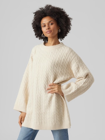 VERO MODA Pullover 'Heidi' i beige: forside