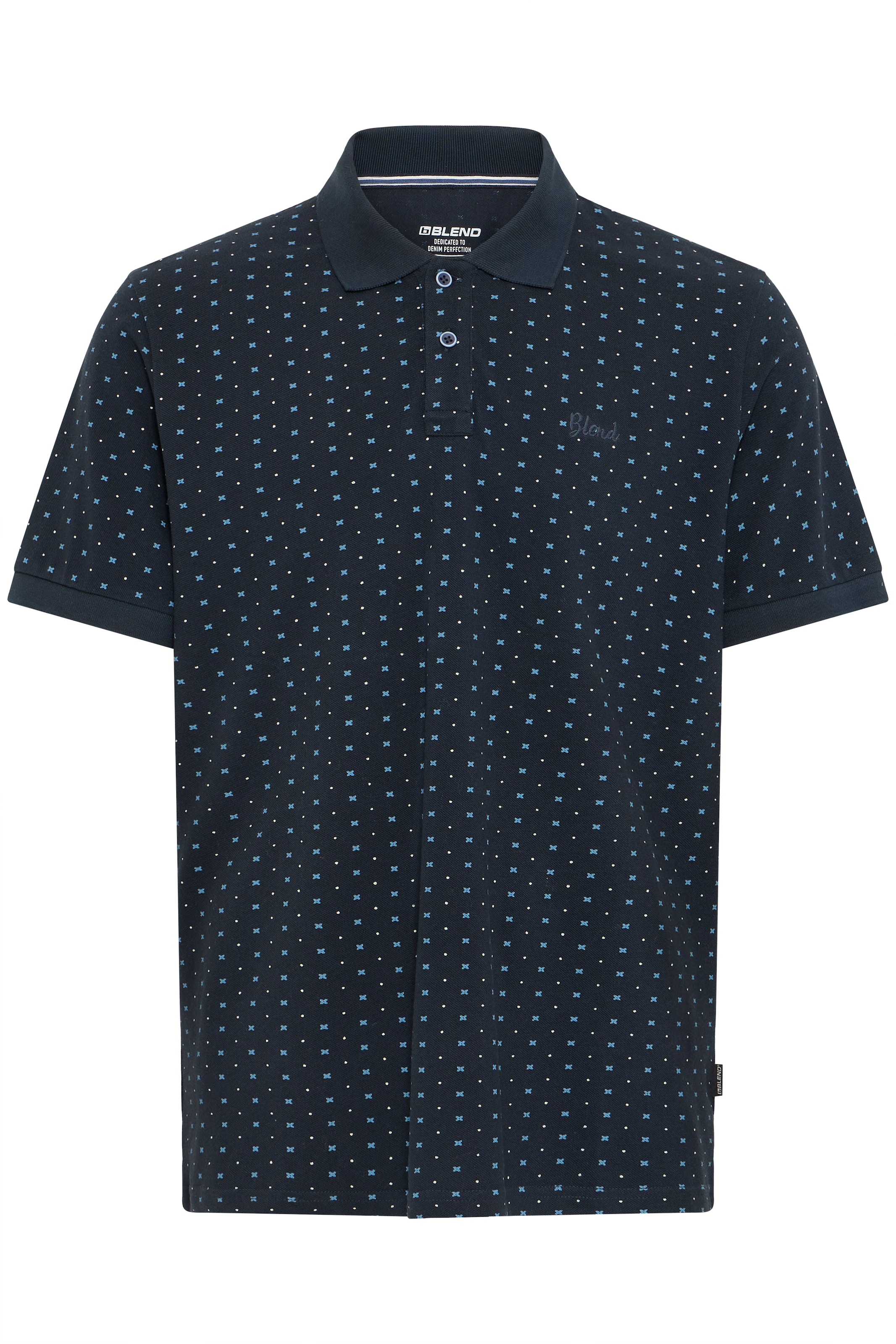 BLEND Camiseta ' BHAbdo ' en azul oscuro, Vista del producto