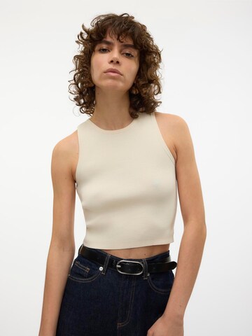 VERO MODA Top 'VMGINNY' - bézs: elől