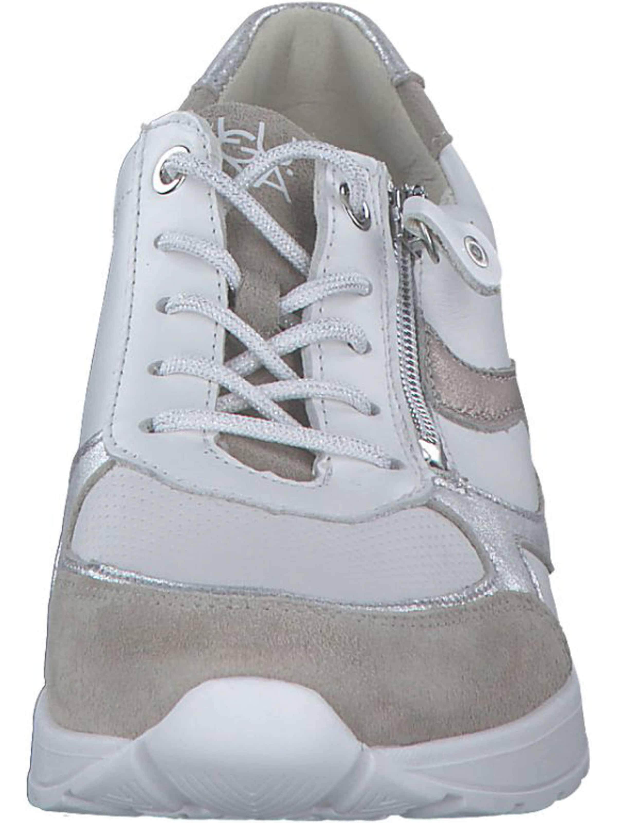 Baskets basses 'Clara' WALDLÄUFER en blanc