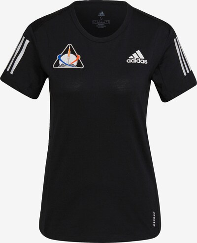 Tricou funcțional 'Run It Space Race' ADIDAS PERFORMANCE pe negru / alb, Vizualizare produs