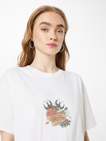 Nasty Gal Shirt in Wit