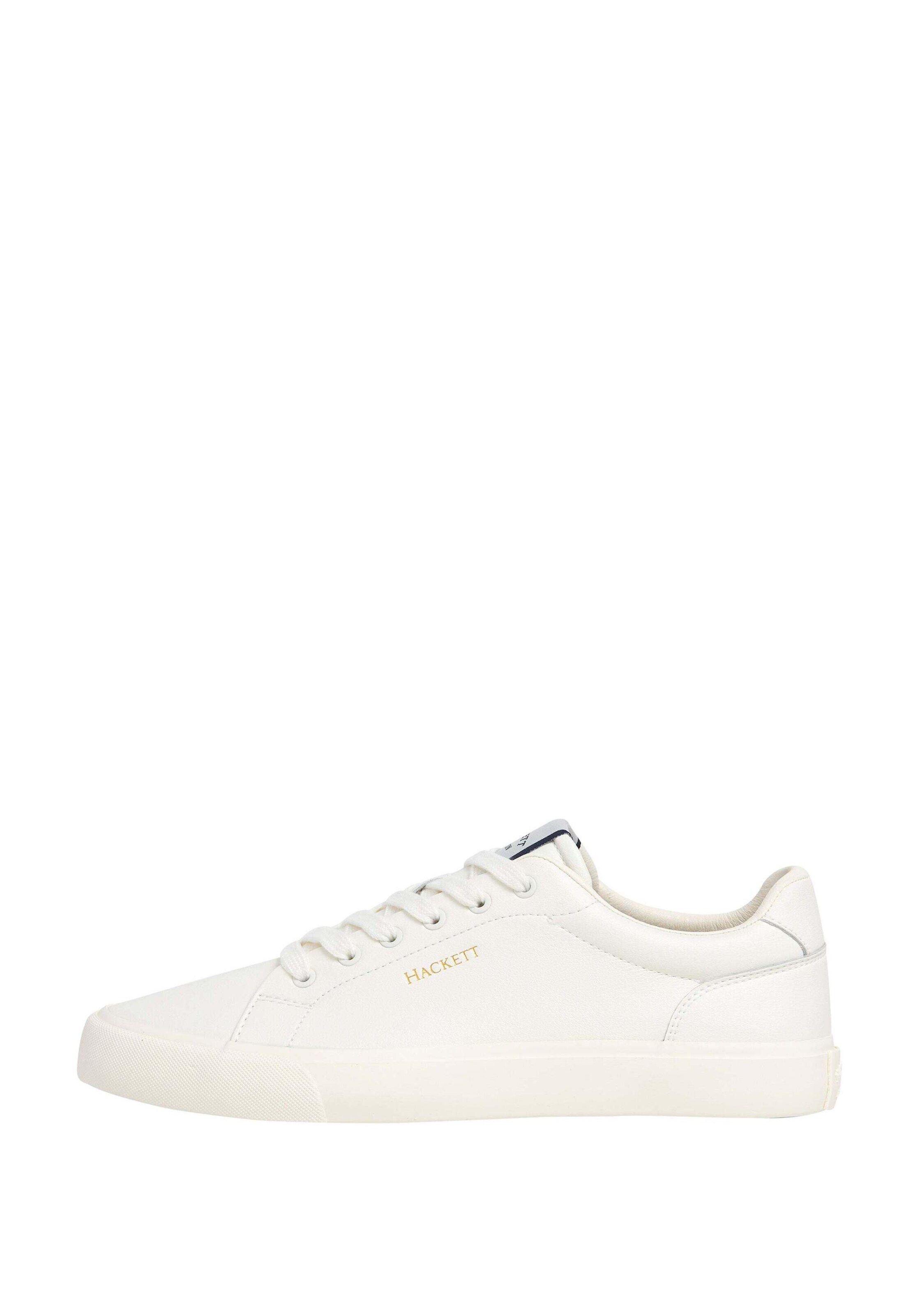 Sneaker bassa Hackett London di colore bianco, Visualizzazione prodotti