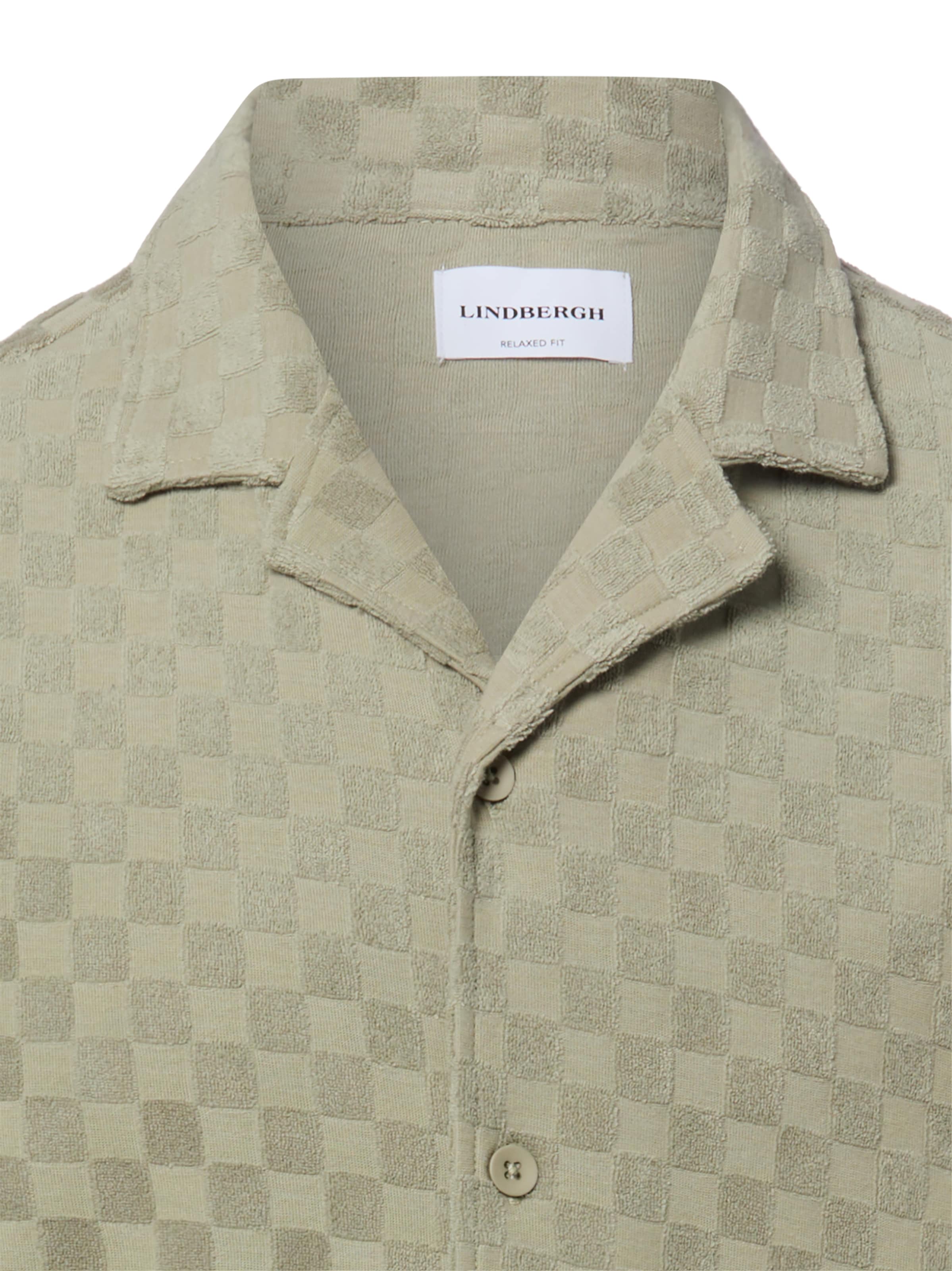 Coupe regular Chemise Lindbergh en vert