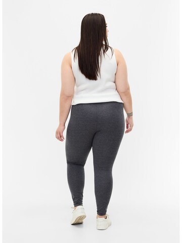 Zizzi Skinny Legíny – šedá