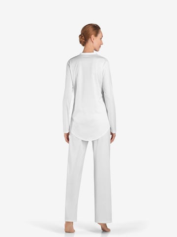 Hanro Pajama ' Cotton Deluxe ' in White