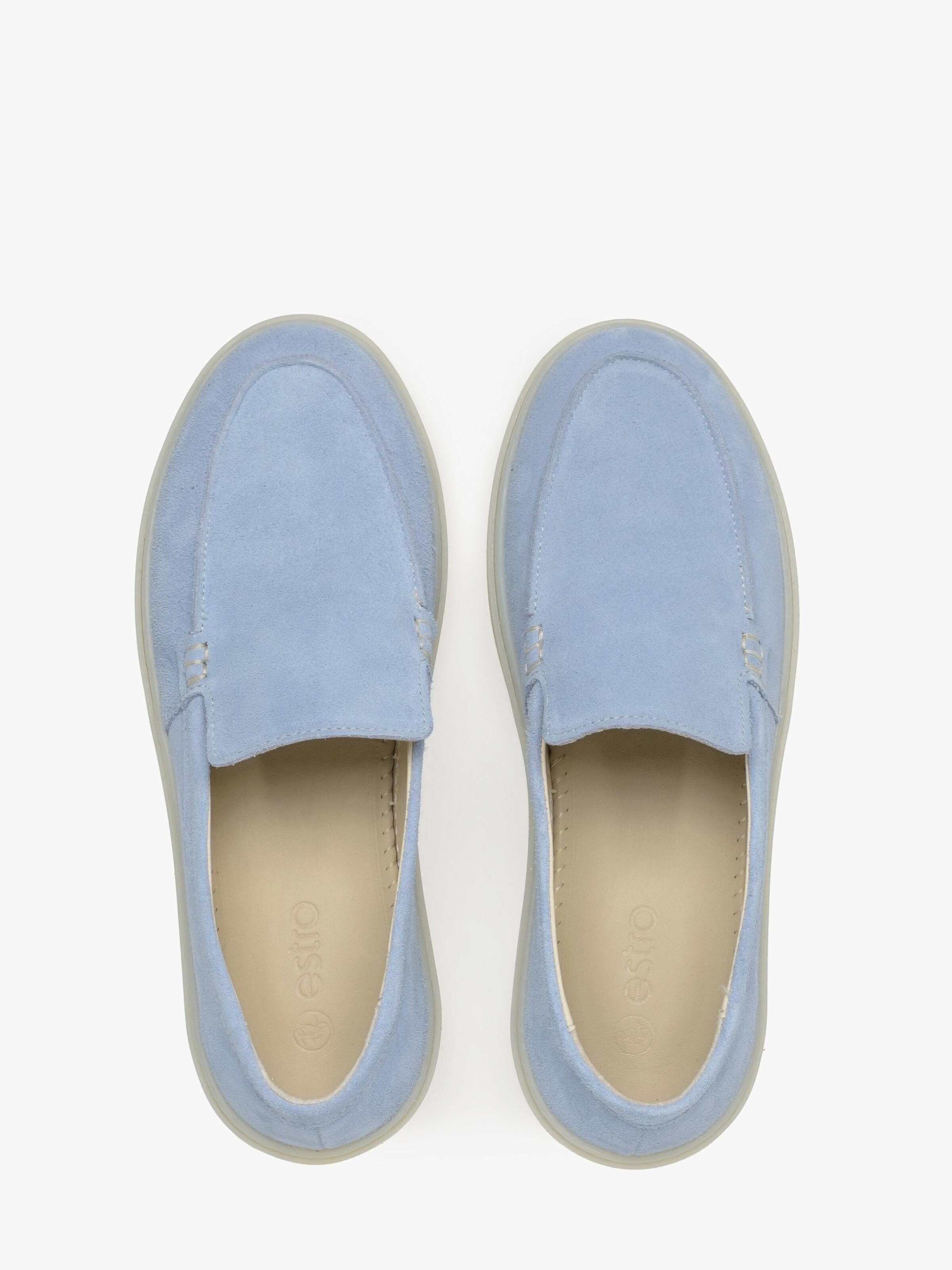 Estro Moccasins '09-3225' in Blue
