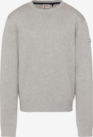 Pull-over Schott NYC en gris : devant