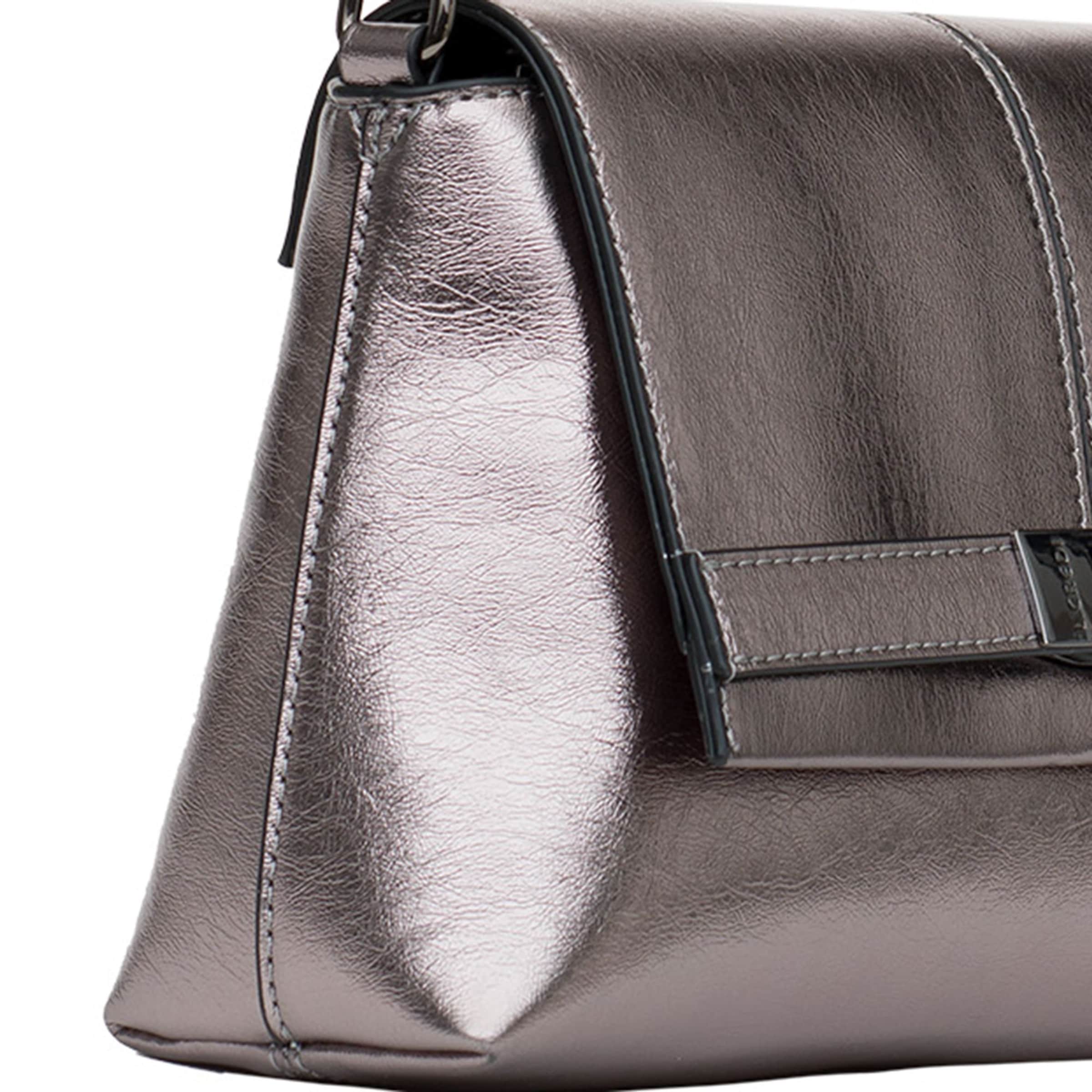 Sac bandoulière 'Pamela' L.CREDI en bronze