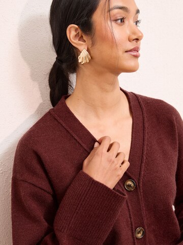 Geacă tricotată de la Friends Like These pe roșu