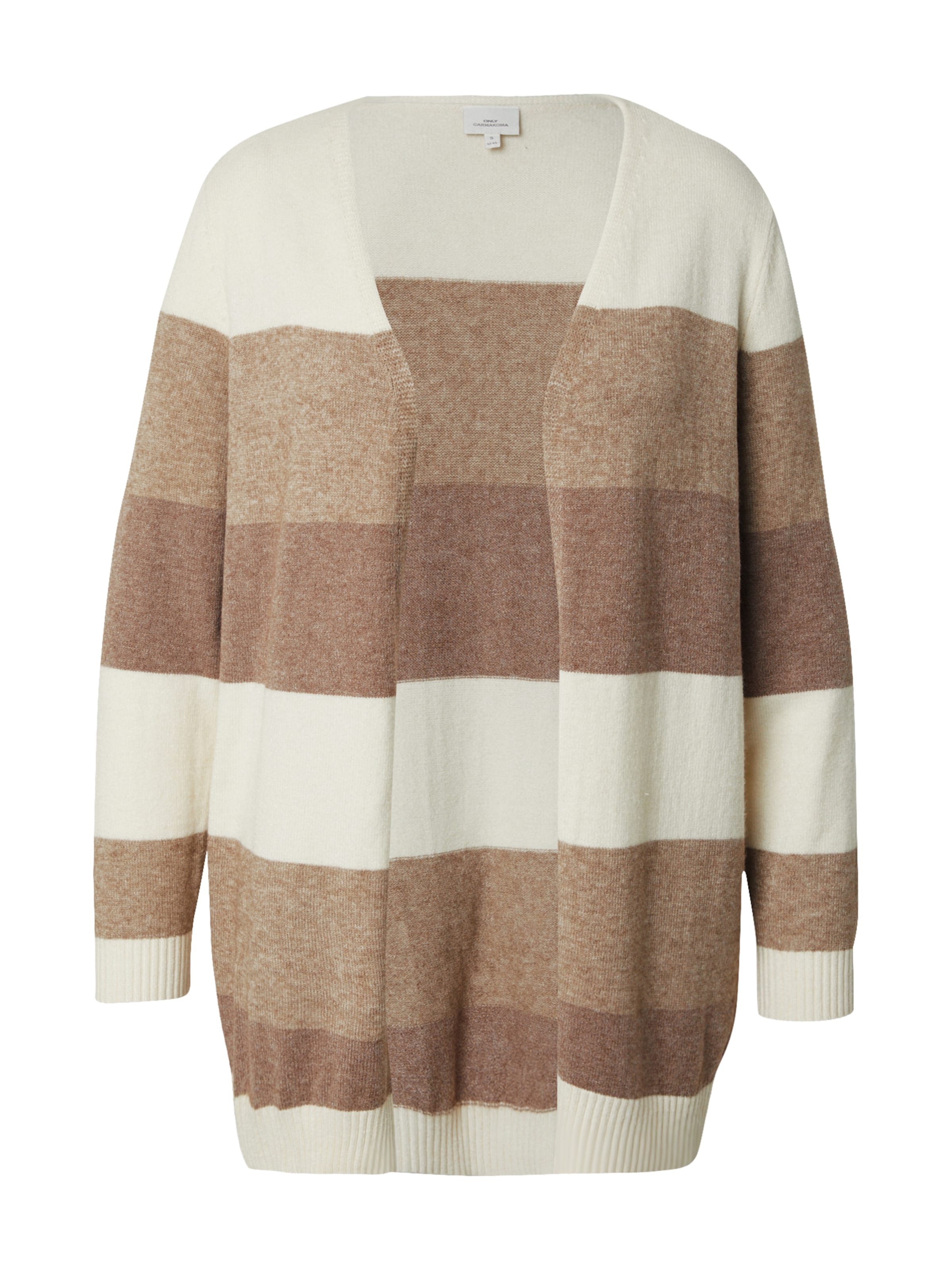 ONLY Carmakoma Knit Cardigan 'CARESLY' in Grey: front