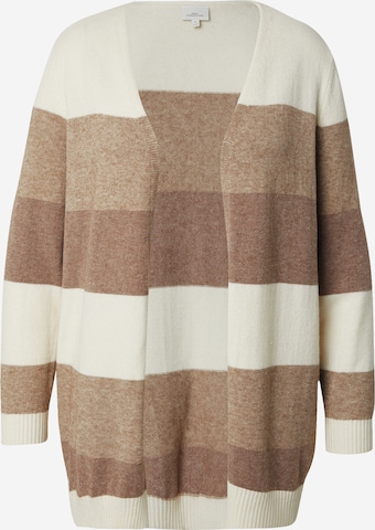 Cardigan 'CARESLY' ONLY Carmakoma en gris : devant