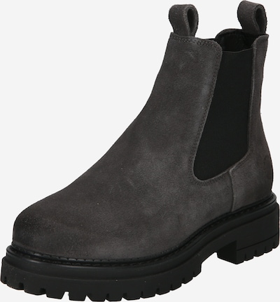 Ca'Shott Chelsea boots 'ANNAH' in de kleur Donkergrijs / Zwart, Productweergave