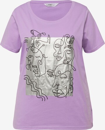 T-shirt Angel of Style en violet : devant