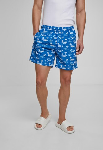 Urban Classics Zwemshorts in Blauw