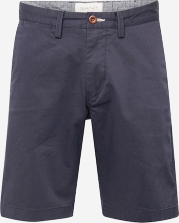 Slimfit Pantaloni chino di GANT in blu: frontale