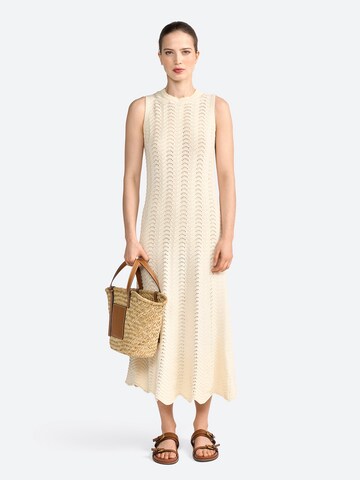 Abito in maglia di Rich & Royal in bianco