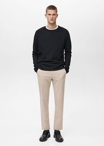 MANGO MAN Slim fit Pants 'Due' in Beige