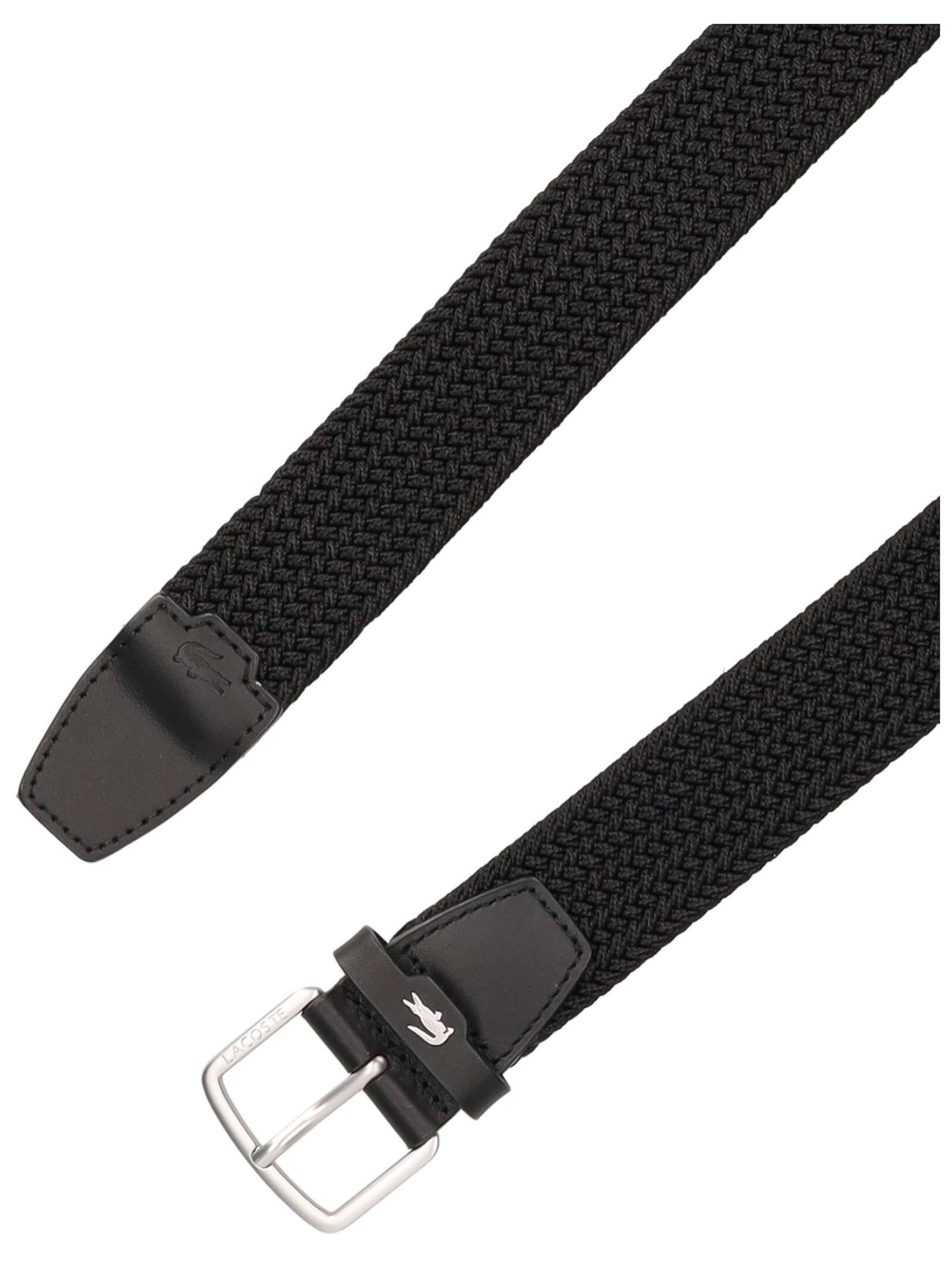 LACOSTE Opasek – černá