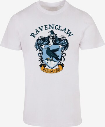 ABSOLUTE CULT Shirt 'Harry Potter - Ravenclaw Crest' in Wit: voorkant