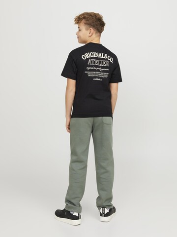Jack & Jones Junior T-Shirt 'Santorini' in Schwarz