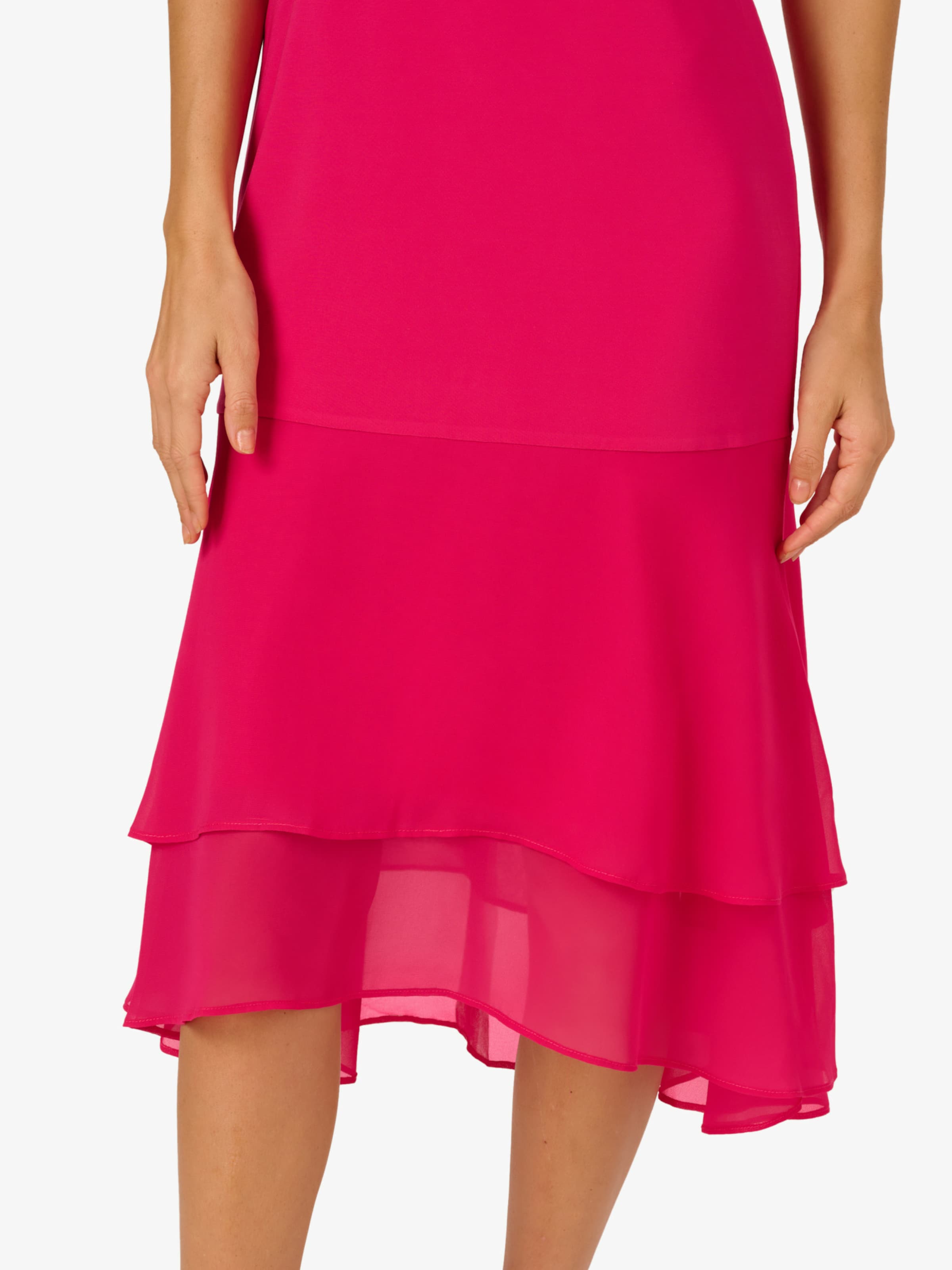 【海外限定】AdriannaPapell ドレス☆Pink Combo Short Dress Amazon.com: Adrianna Papell Women's Beaded Trapeze Dress