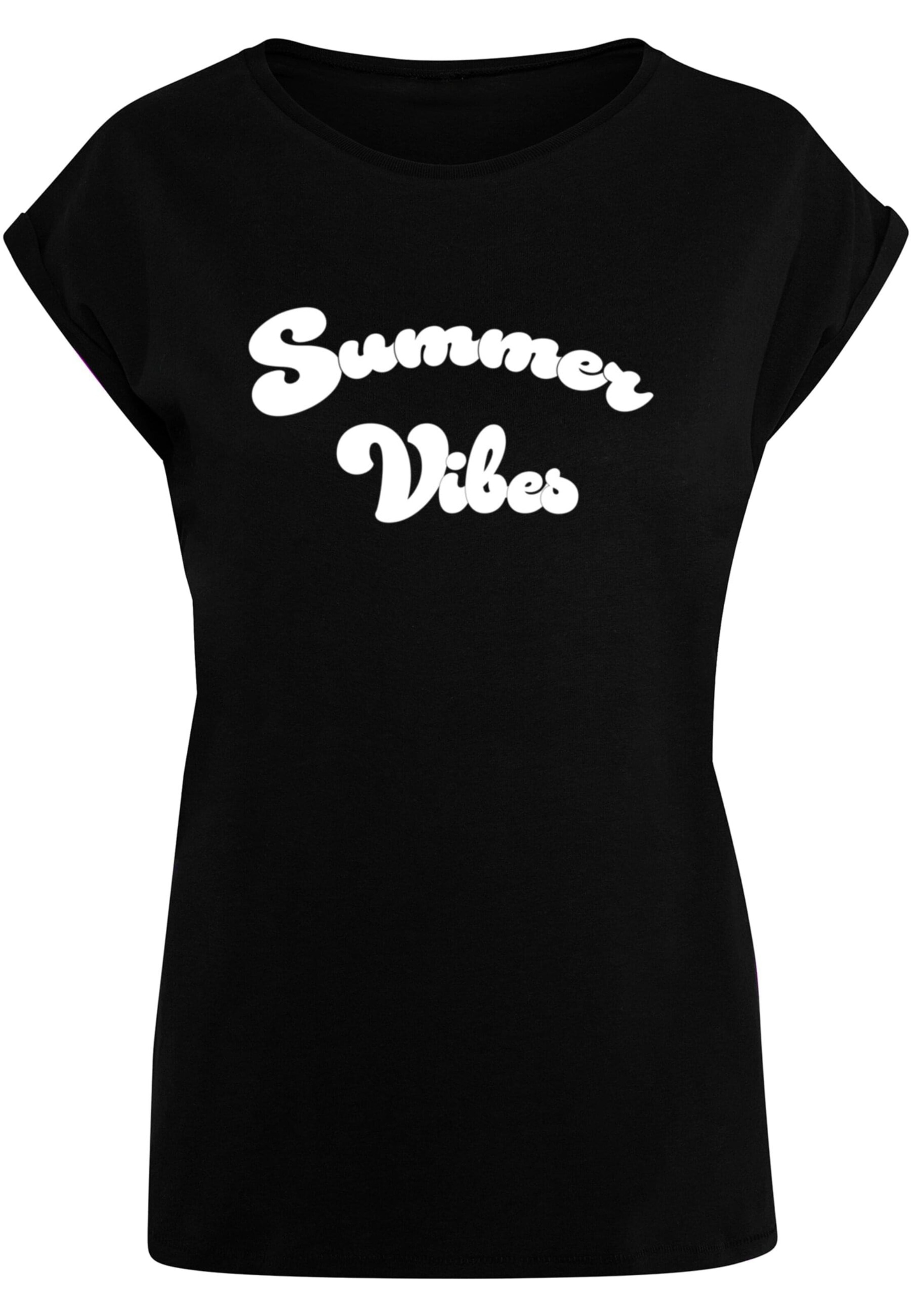 T-shirt 'Summer Vibes' Merchcode en noir : devant