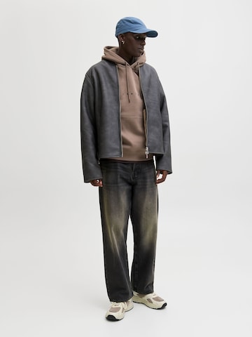 JACK & JONES Sweatshirt 'JJESTAR' in Brown